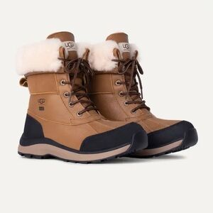 UGG Tan and Cream Winter Boots
